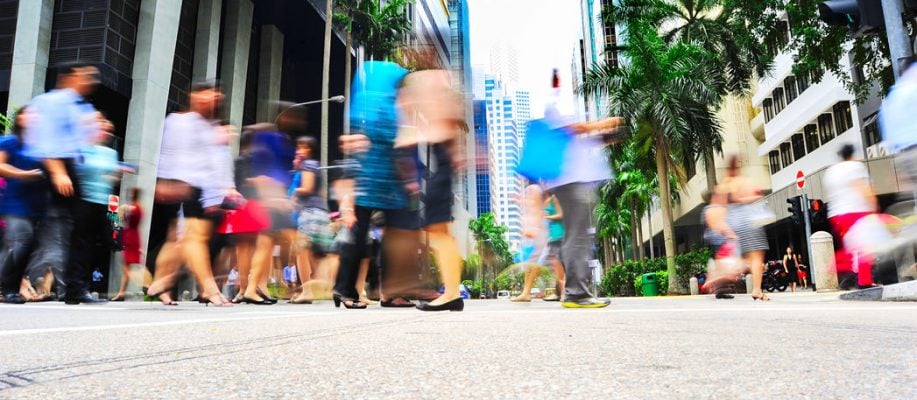 Singapore rush hour